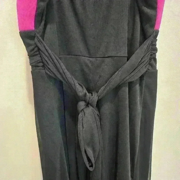 Ruby Rox Vintage Y2K Fuschia and Black Dress Women's Size M Party Cocktail Club - Picture 8 of 12